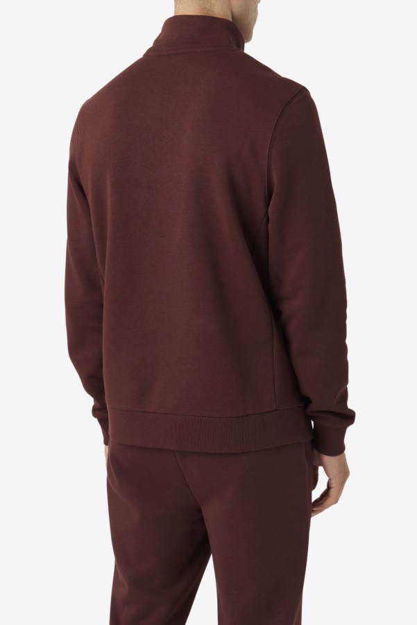 Brown Stone Weston Half Zip Fila