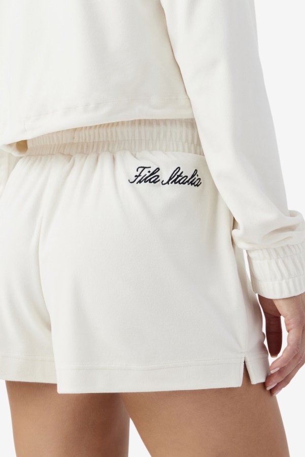 Sofia Short Gardenia/Black Fila