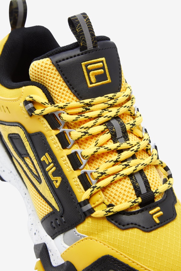 Fila Lemon/Black/White Big Kids' Oakmont Tr