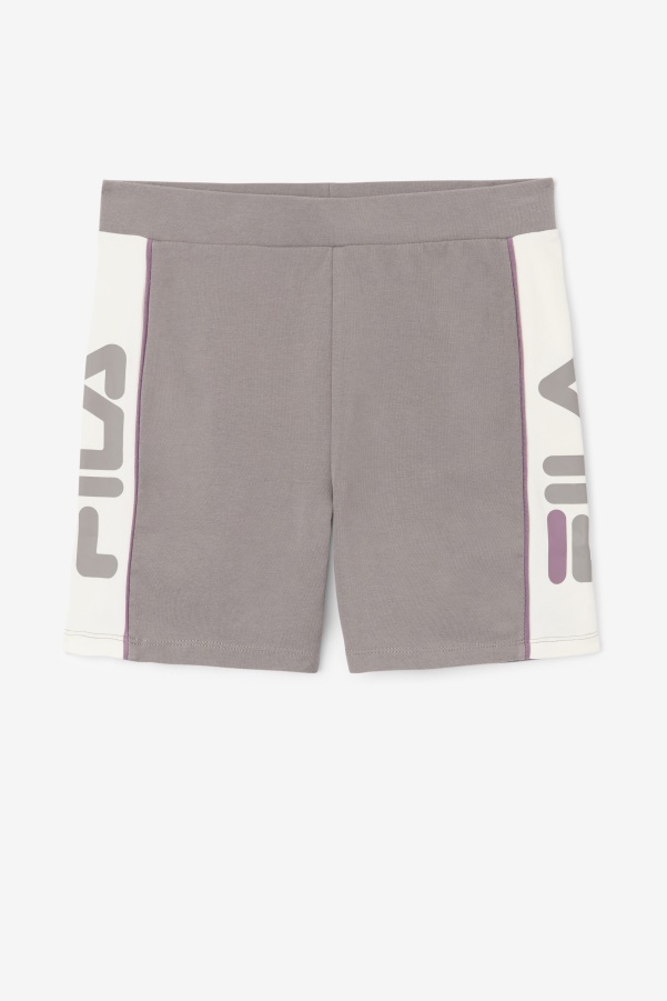 Brushed Nickel Fila Davina Bike Short