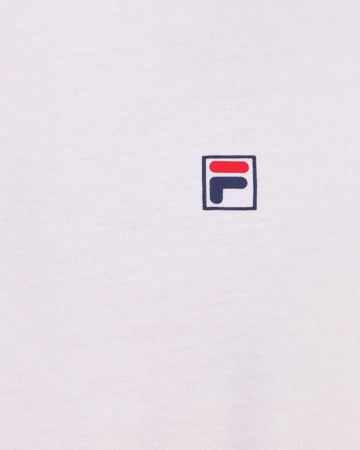 White Fila Aaron Tee