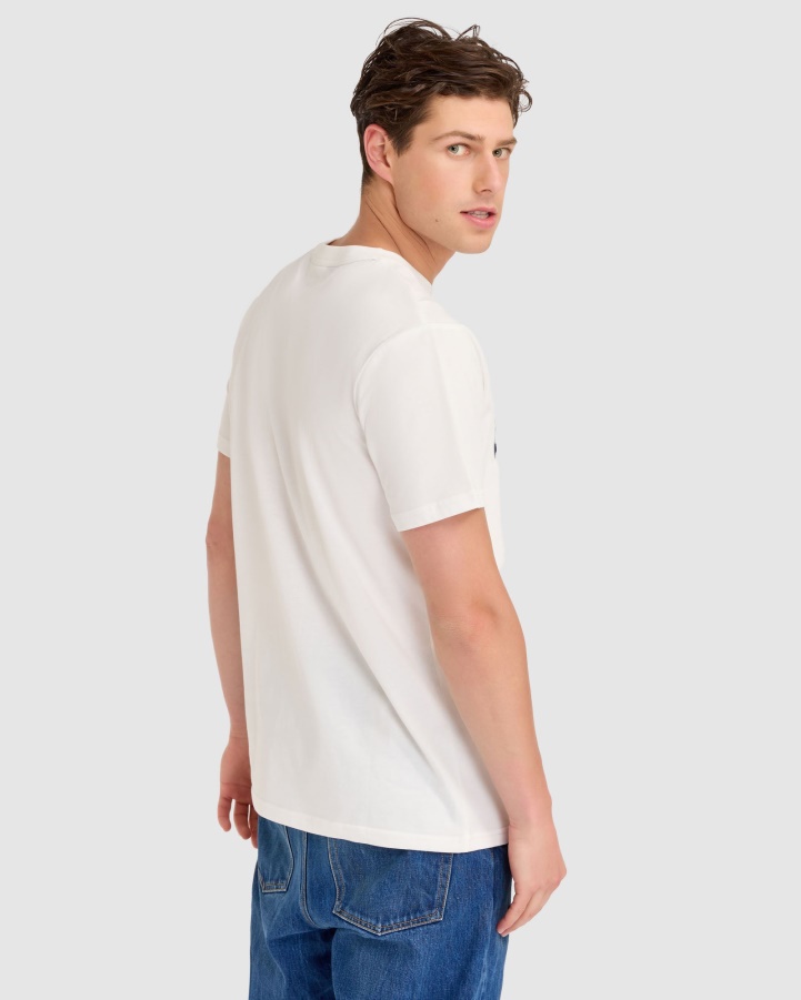 Fila White Lewis Tee