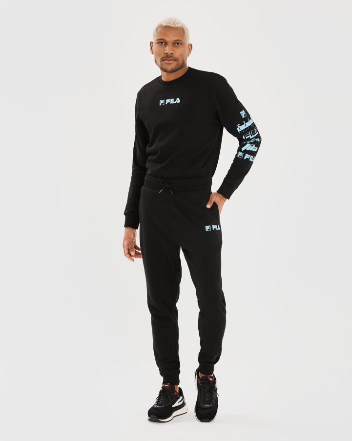 Black Men's Halsey Pant Fila