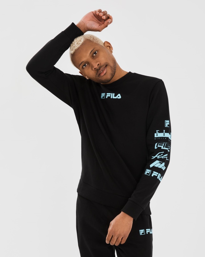 Fila Men's Daldy Crew Black