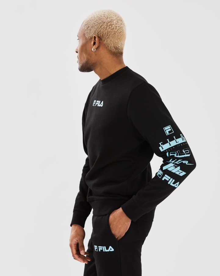 Fila Men's Daldy Crew Black