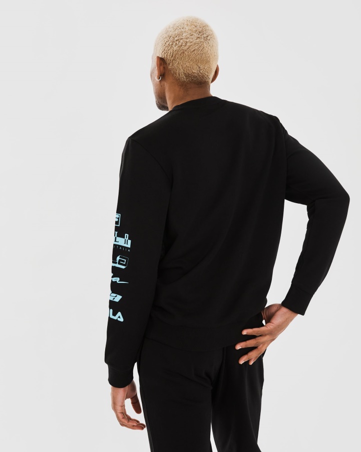 Fila Men's Daldy Crew Black