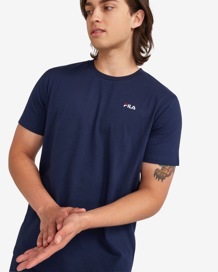 Men's Basic Tee Fila New Navy