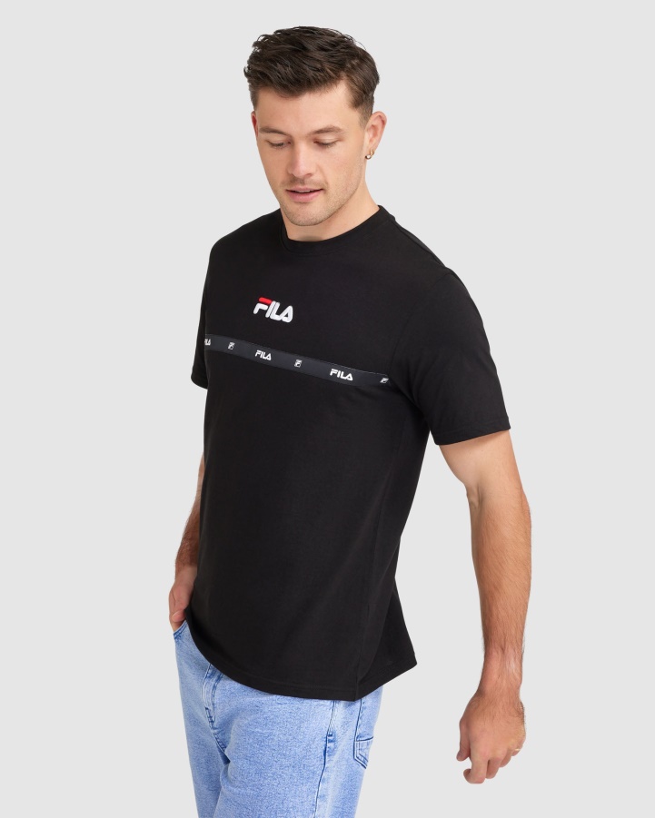 Fila Black Men's Valour Tee