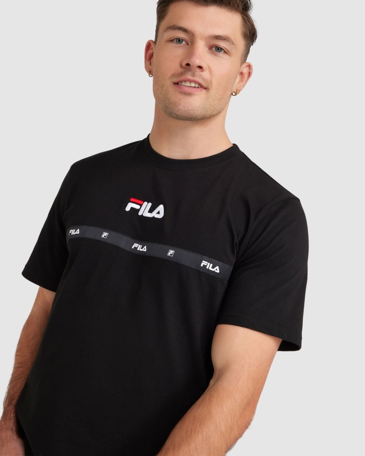 Fila Black Men's Valour Tee