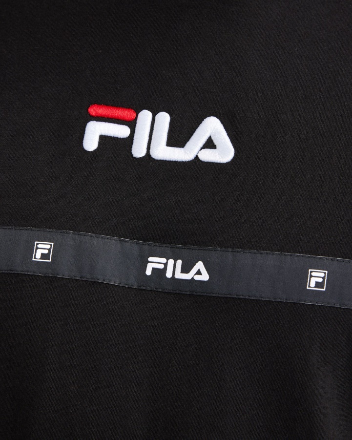 Fila Black Men's Valour Tee