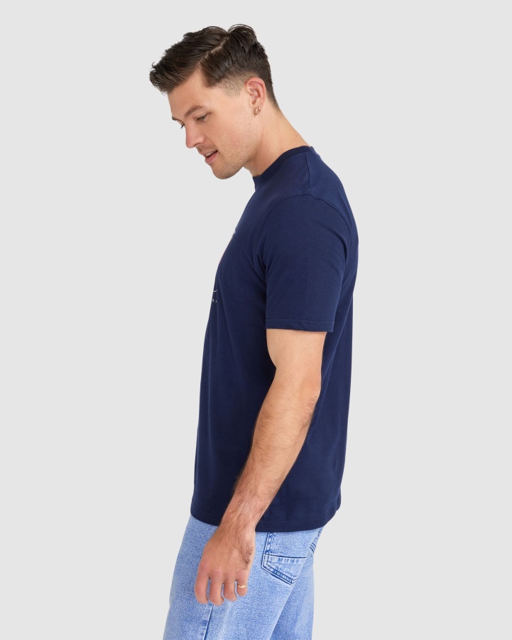 Men's Shaw Tee Navy Fila