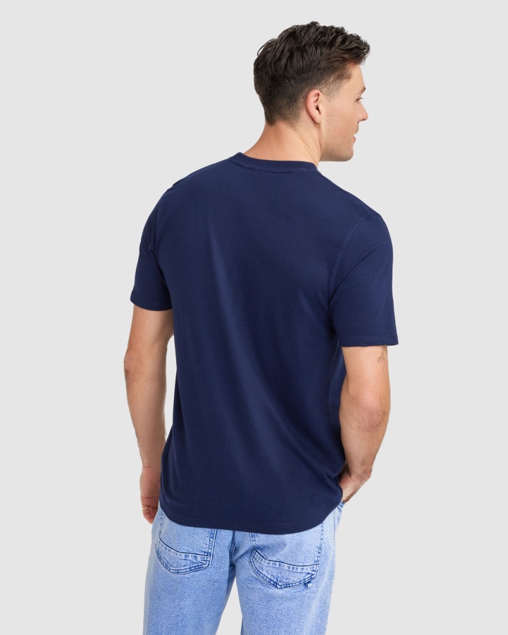 Men's Shaw Tee Navy Fila