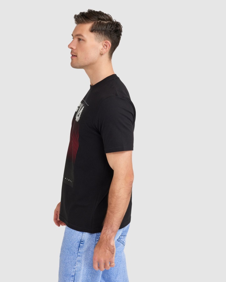 Black Fila Men's Cedrick Tee