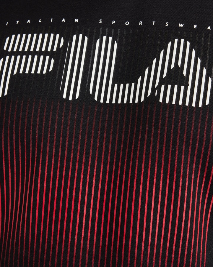 Black Fila Men's Cedrick Tee