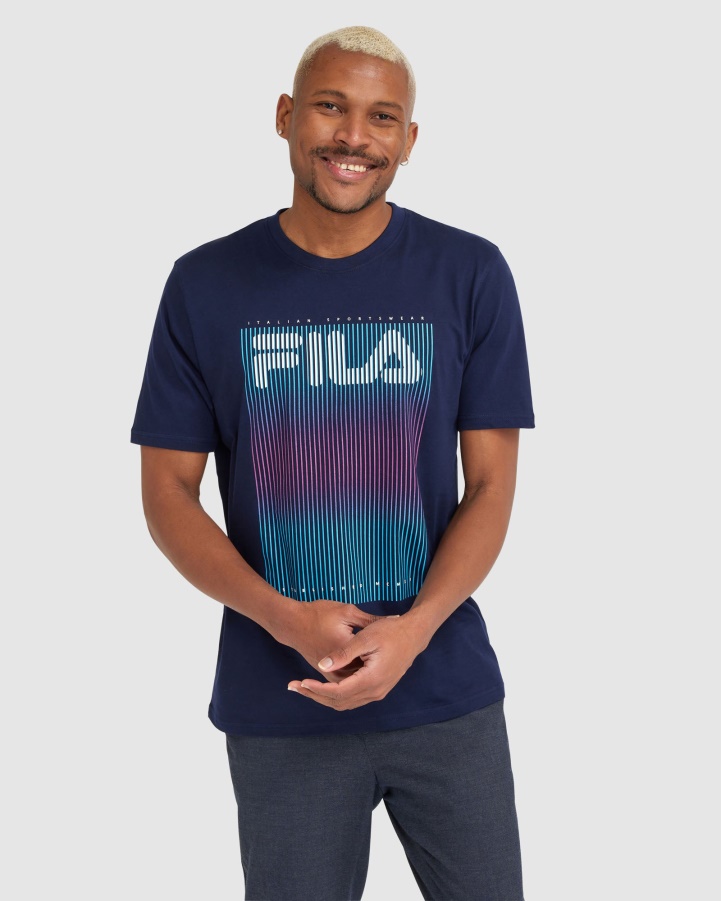 Fila Navy Men's Cedrick Tee