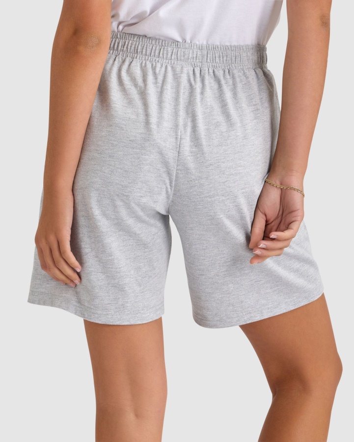 Unisex Boston Shorts Grey Marle Fila