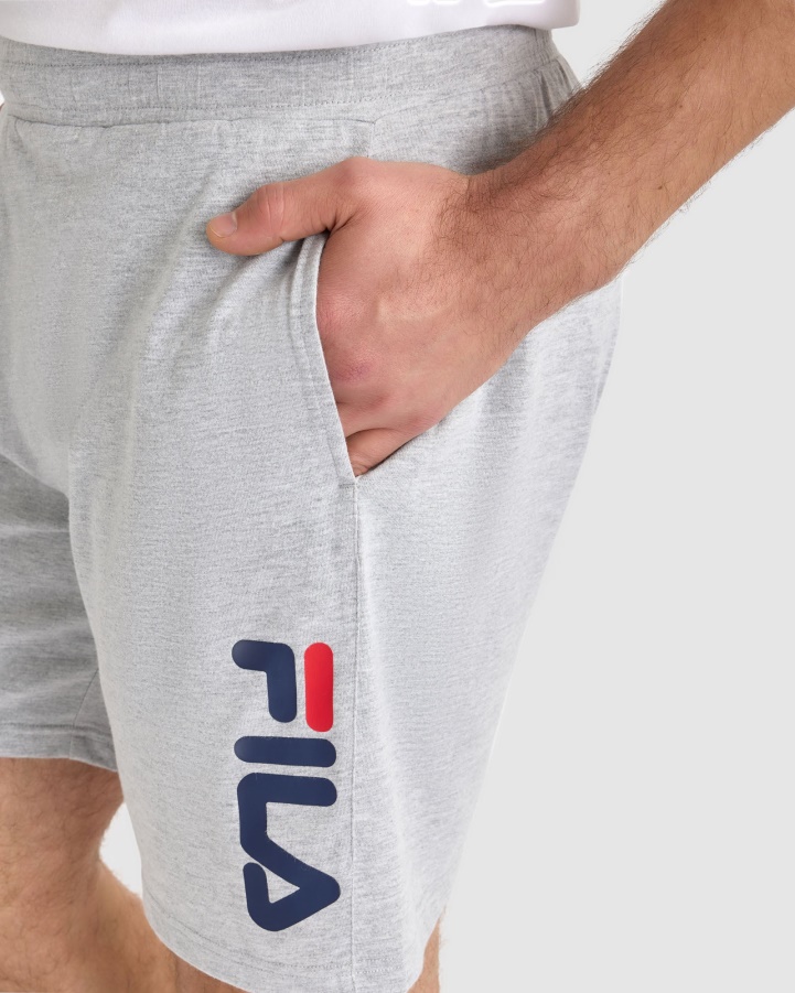 Unisex Boston Shorts Grey Marle Fila