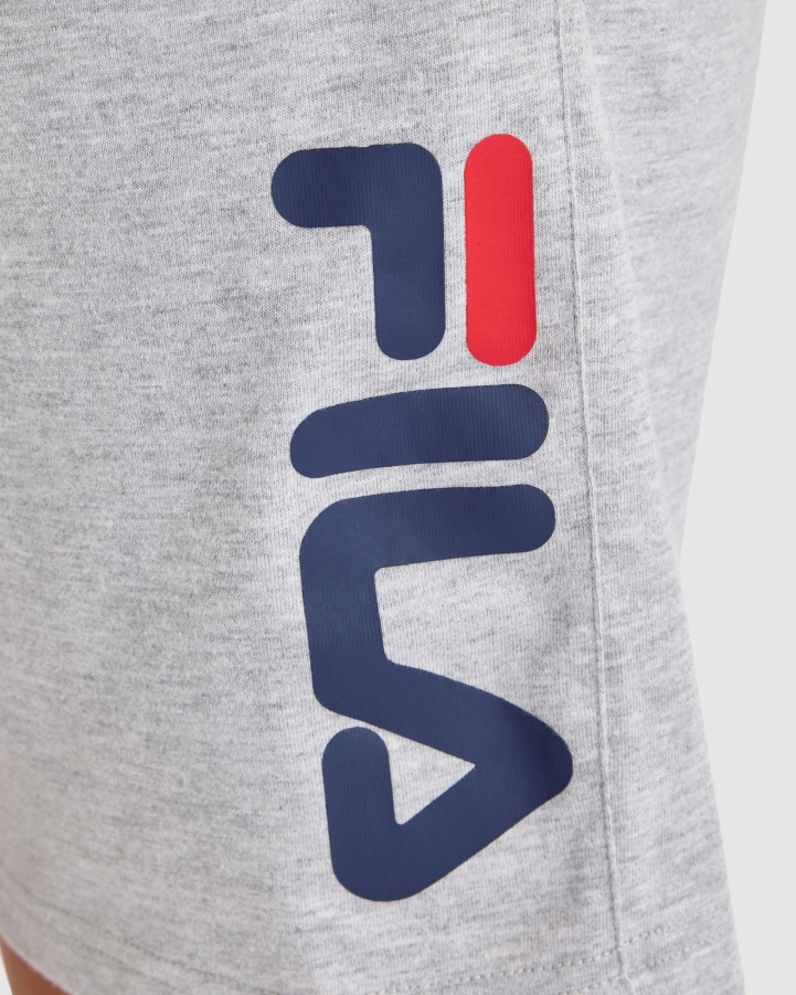 Unisex Boston Shorts Grey Marle Fila