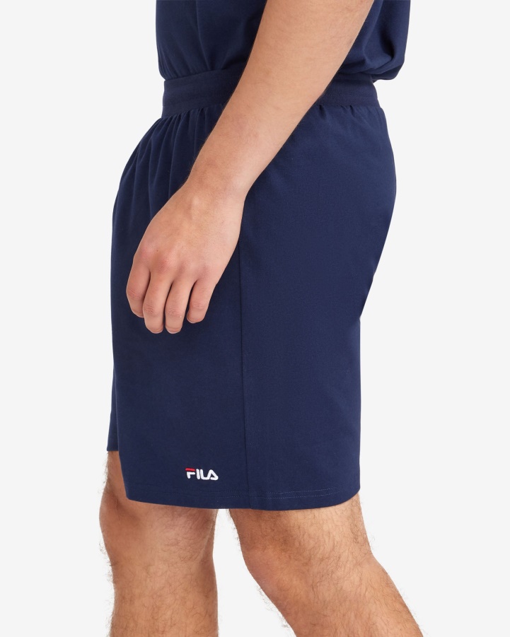 New Navy Men's Basic Mid Short Fila