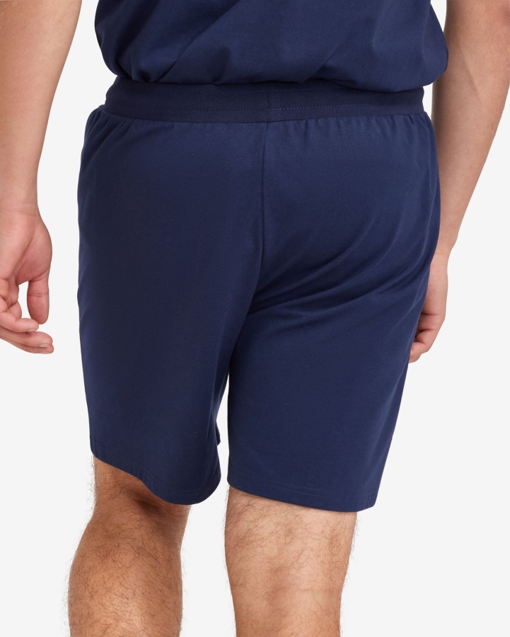 New Navy Men's Basic Mid Short Fila