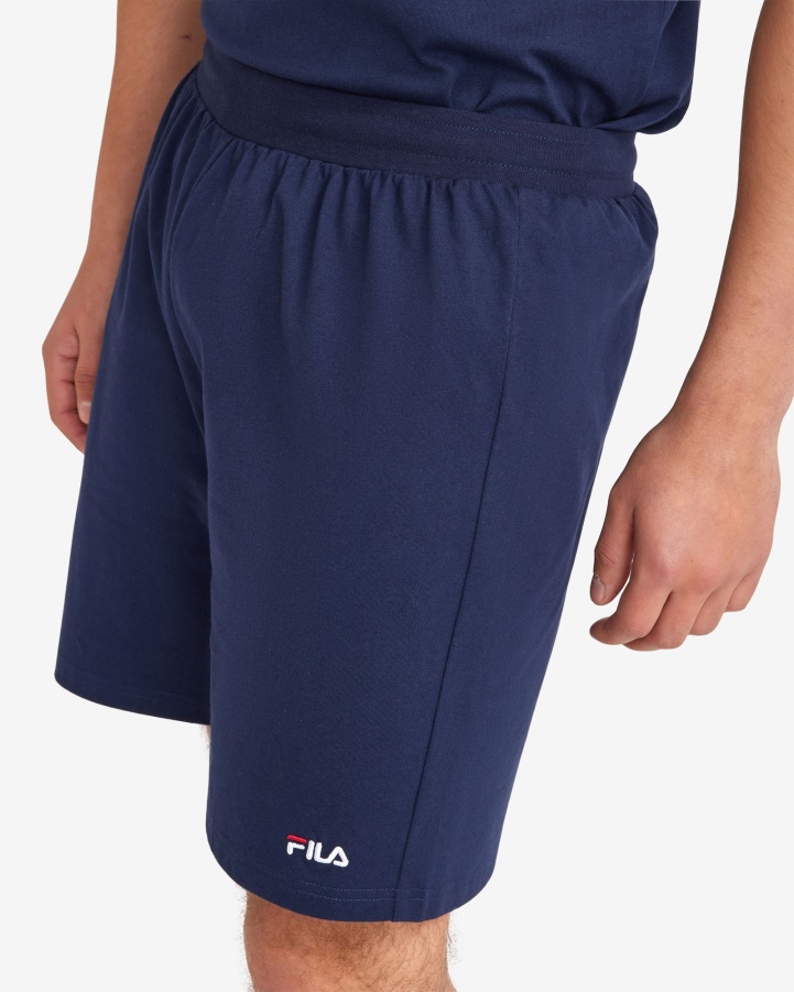 New Navy Men's Basic Mid Short Fila