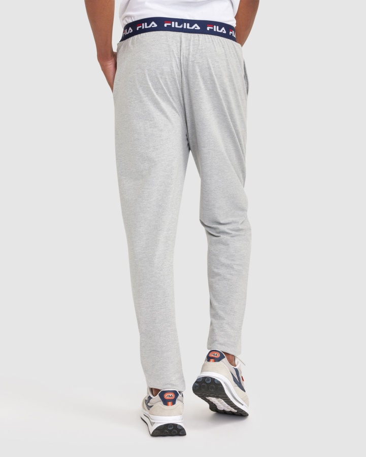 Men's Basic Pants Fila Silver Marle