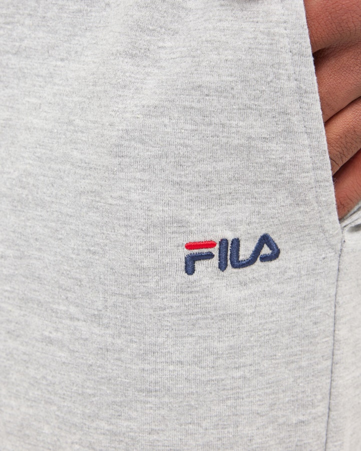 Men's Basic Pants Fila Silver Marle
