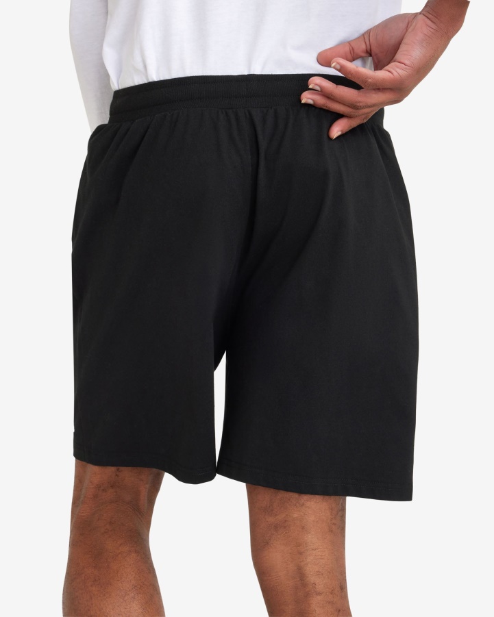 Black Fila Men's Basic Mid Short