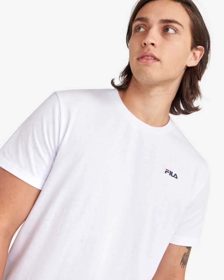 Men's Basic Tee White Fila