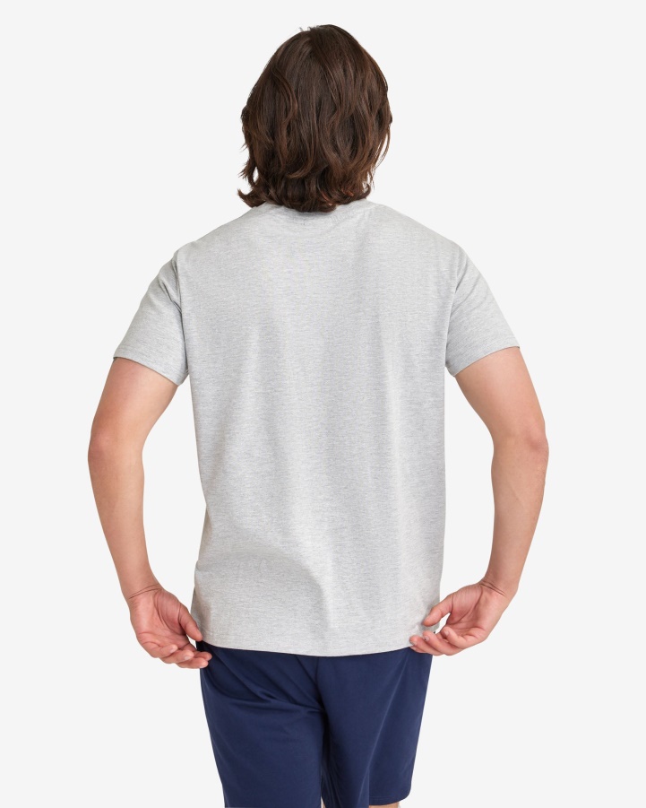 Silver Marle Men's Basic Tee Fila