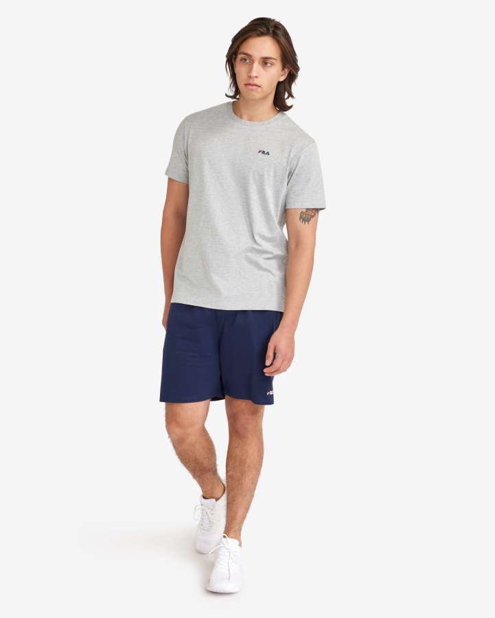 Silver Marle Men's Basic Tee Fila