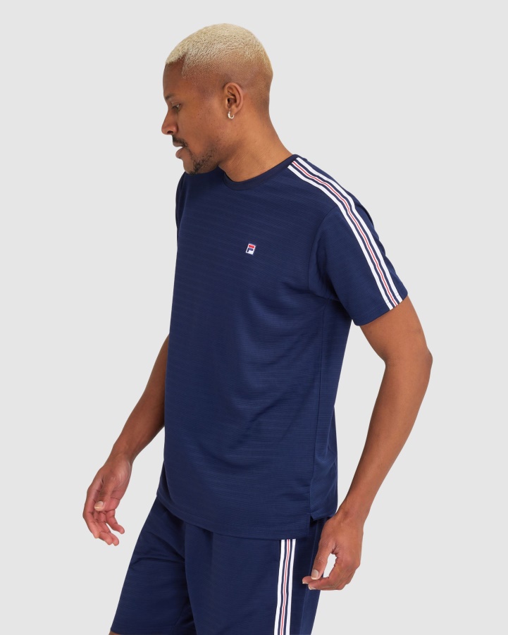Men's Pablo Tee New Navy Fila