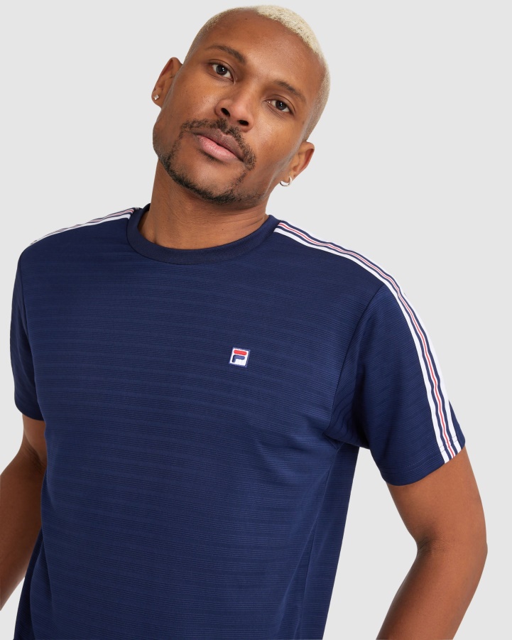 Men's Pablo Tee New Navy Fila