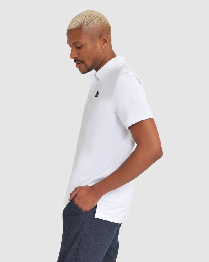 Men's Blake Polo White Fila