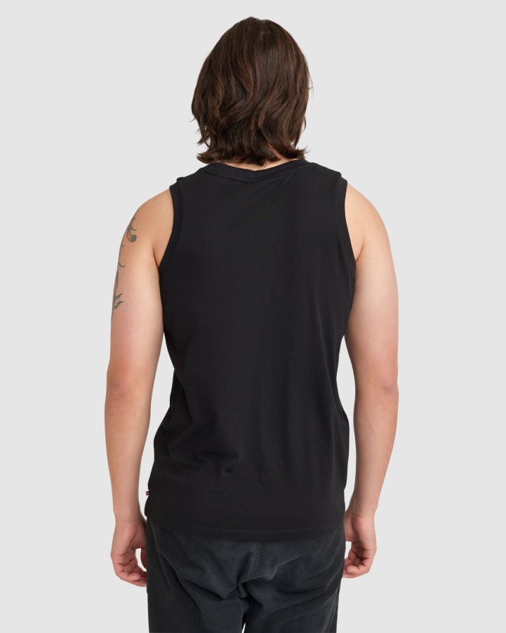 Black Men's Cian Tank Fila