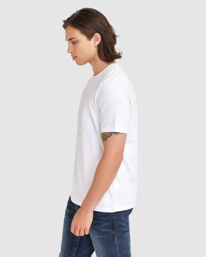 White Fila Men's Ravi Tee