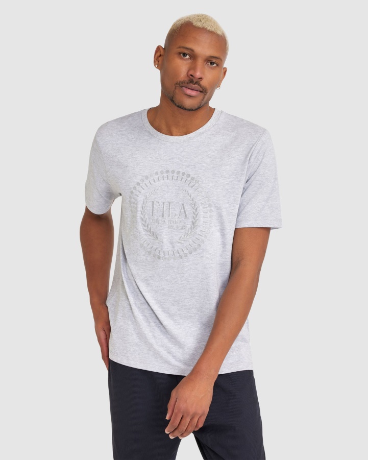 Fila Grey Marle Men's Ravi Tee