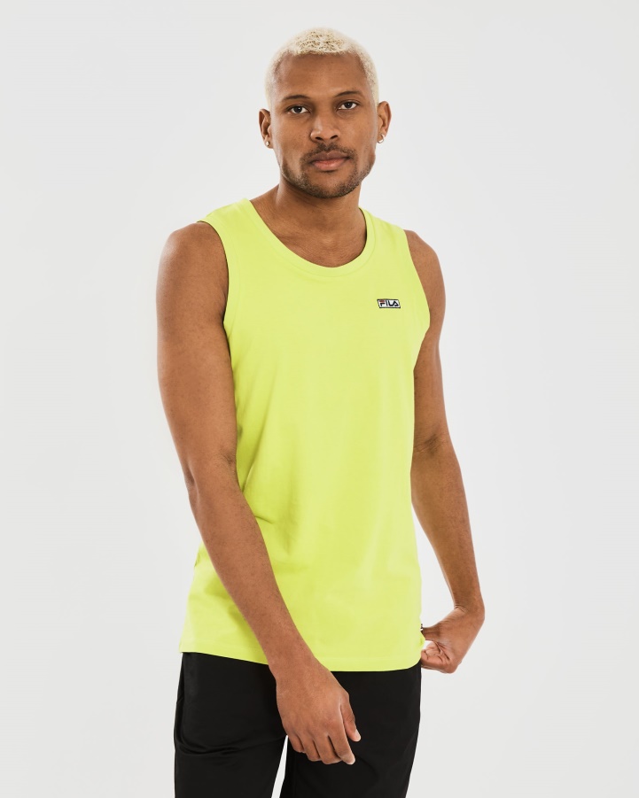 Men's Cian Tank Citrus Green Fila