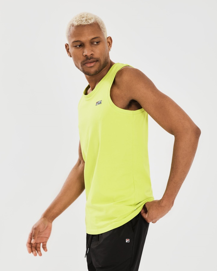 Men's Cian Tank Citrus Green Fila