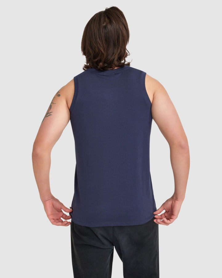 New Navy Men's Cian Tank Fila