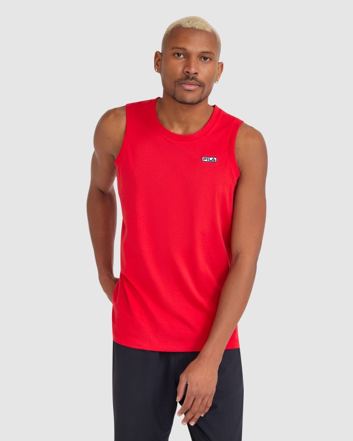 Fila Men's Cian Tank Red