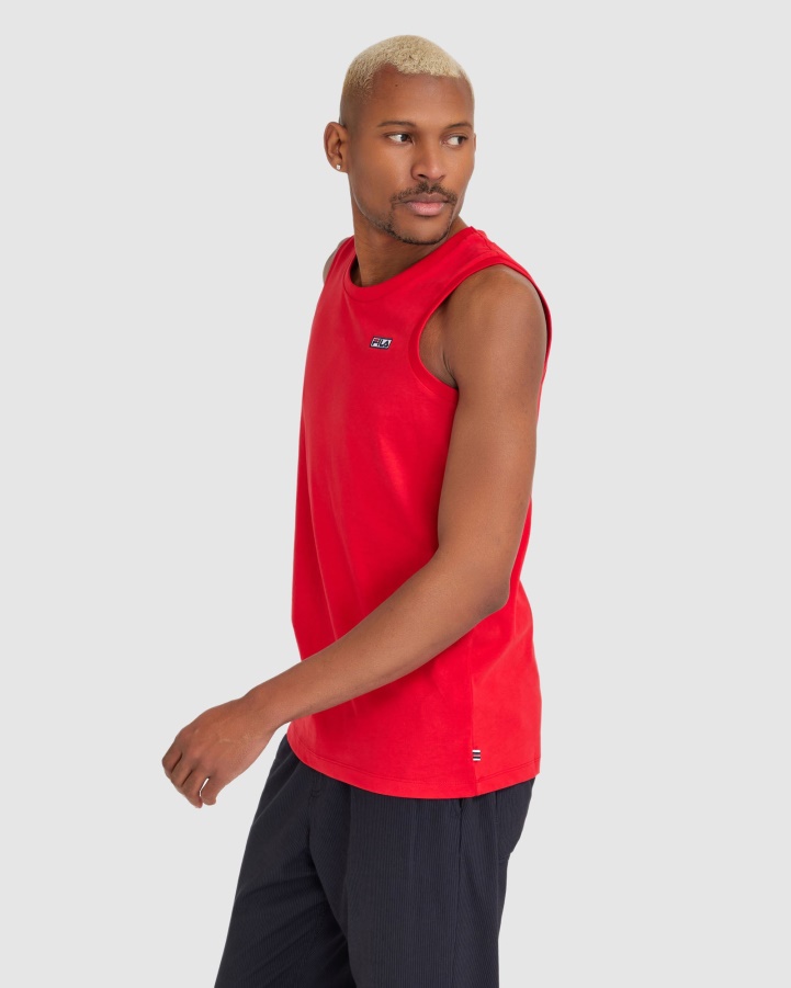Fila Men's Cian Tank Red