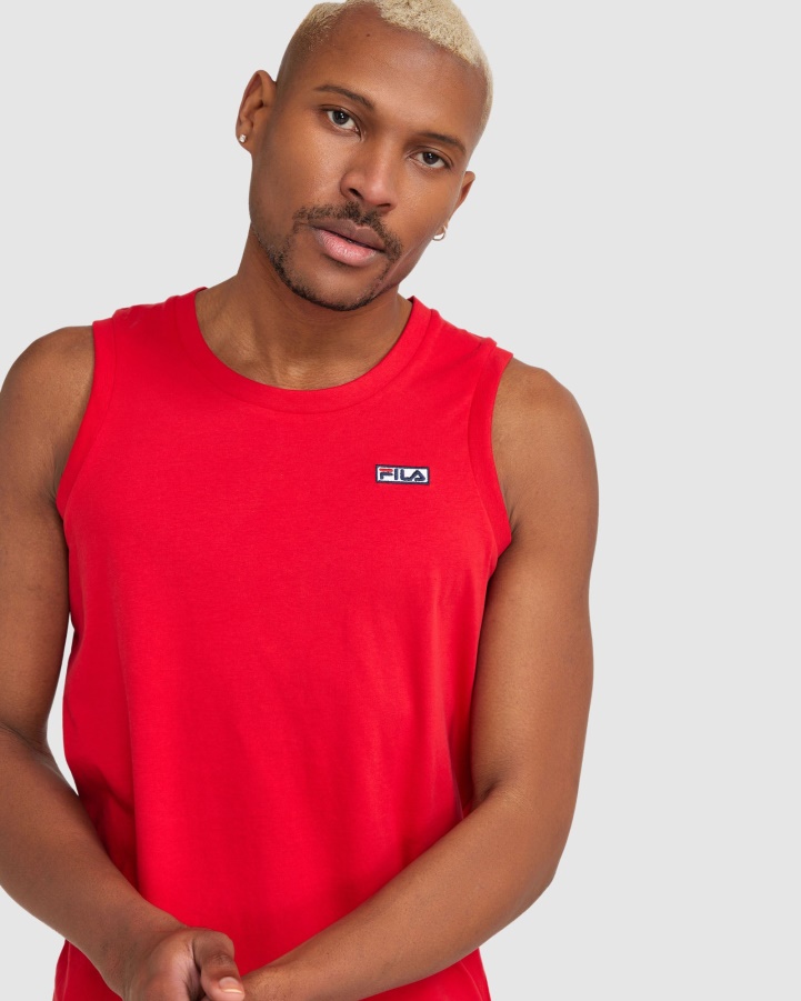 Fila Men's Cian Tank Red