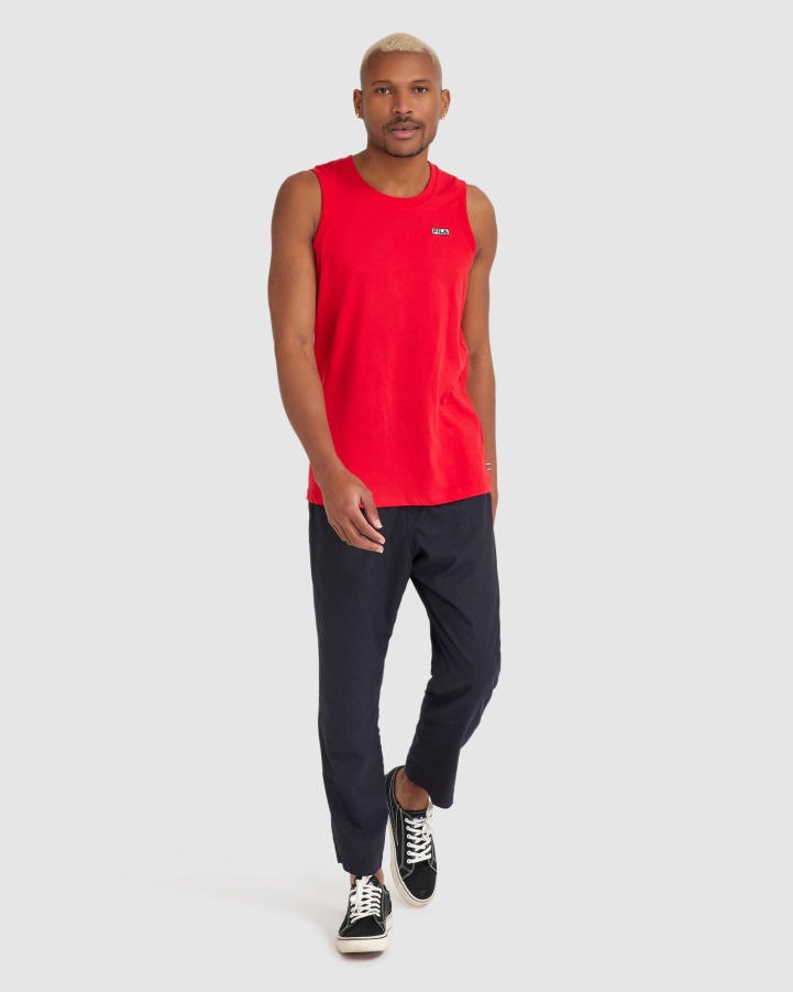 Fila Men's Cian Tank Red