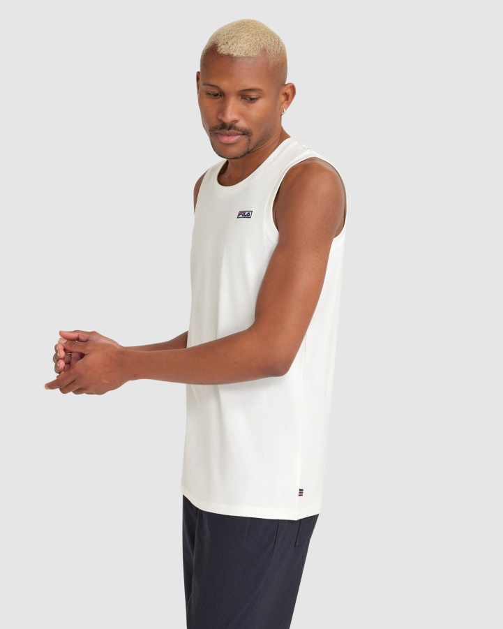 Men's Cian Tank Fila White