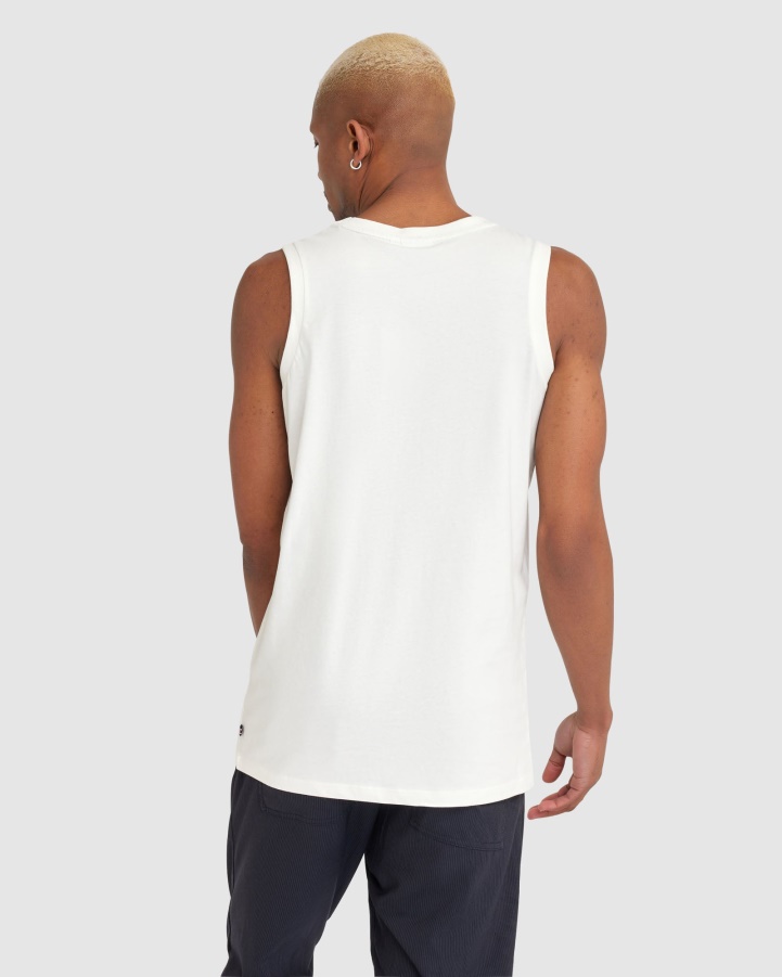Men's Cian Tank Fila White