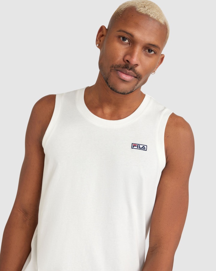 Men's Cian Tank Fila White