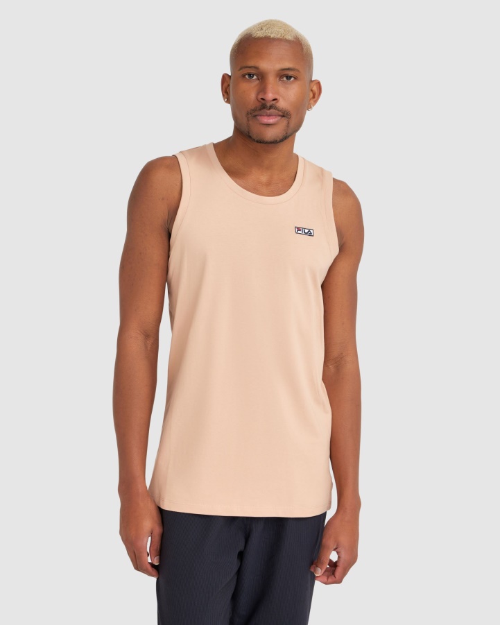 Walnut Fila Men's Cian Tank