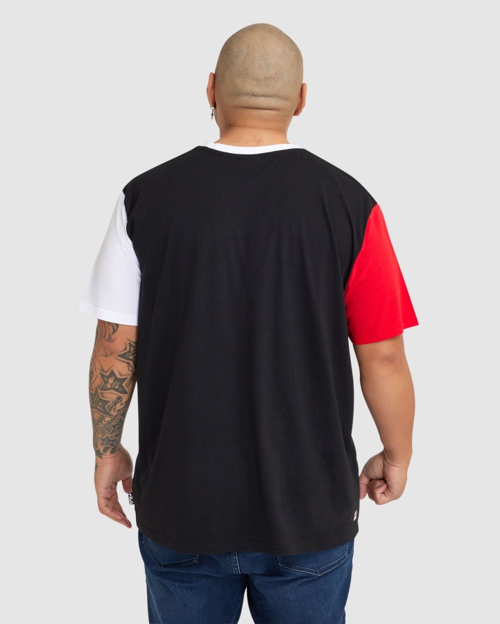 Men's Plus Lennox Tee Black Fila