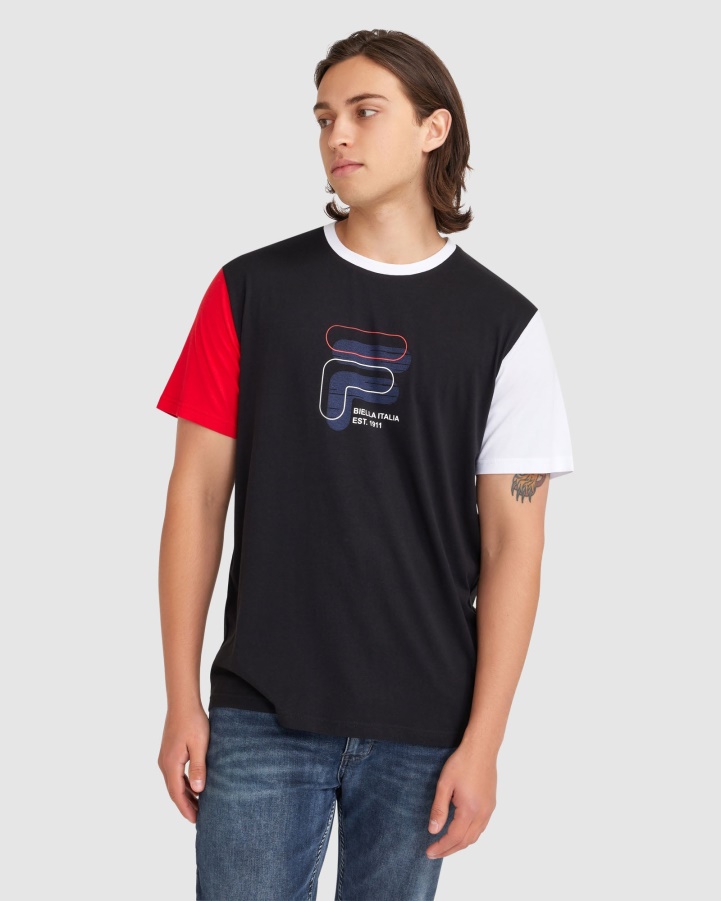 Black Men's Lennox Tee Fila